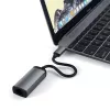 Satechi ST-TCENM USB-C–Gigabit Ethernet -sovitin, alumiini, tähtiharmaa