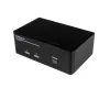 StarTech.com 2-porttinen Dual DisplayPort USB KVM-kytkin audio- ja USB 2.0 -keskittimellä