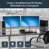 StarTech.com 2-porttinen Dual DisplayPort USB KVM-kytkin audio- ja USB 2.0 -keskittimellä