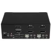 StarTech.com 2-porttinen DisplayPort Dual-Monitor KVM-kytkin – 4K 60Hz