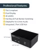 StarTech.com 2-porttinen DisplayPort Dual-Monitor KVM-kytkin – 4K 60Hz