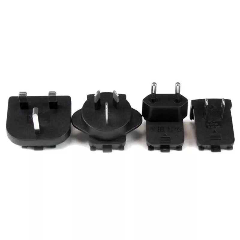 StarTech.com SVA9M2NEUA yleiskäyttöinen vaihto-DC-virtasovitin, 9 V 2 A, 100–240 V AC, M-tyypin liitin, NA/EU/UK/AU-pistokkeet