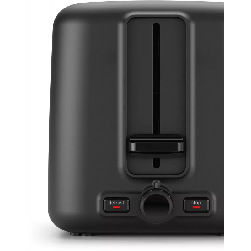 Bosch TAT3P420DE leivänpaahdin 2 viipaletta 970 W musta, hopea