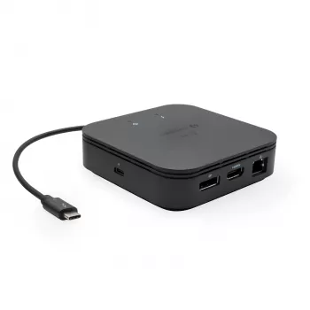 i-tec Thunderbolt 3 Travel Dock Dual 4K -näyttö + Power Delivery 60W
