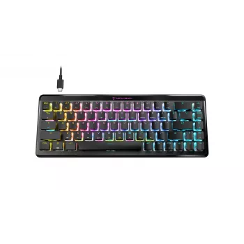 Turtle Beach Vulcan II Mini Air pelinäppäimistö RF langaton + Bluetooth QWERTZ saksa musta