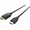 Videokaapeliadapteri Vision TC 1MDPHDMI/BL
