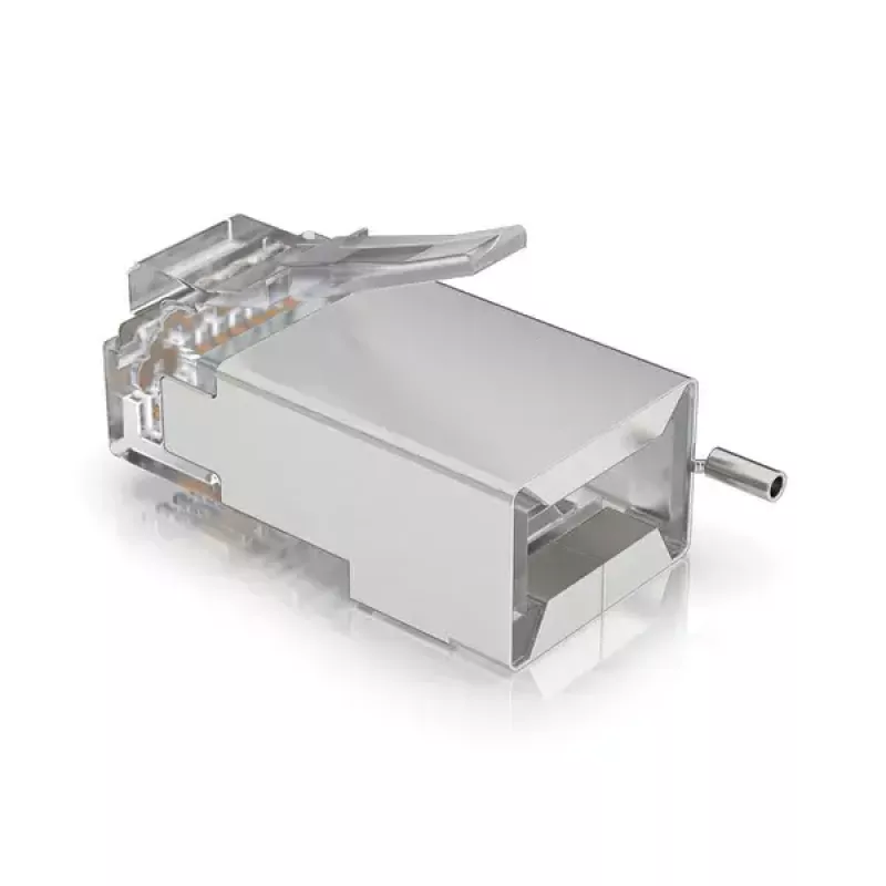 Liitin RJ45 uros Ubiquiti UISP-Connector-SHD hopea 100 kpl
