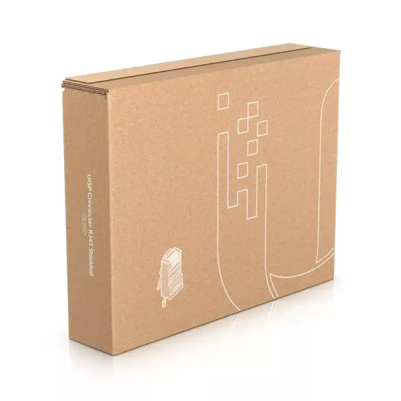 Liitin RJ45 uros Ubiquiti UISP-Connector-SHD hopea 100 kpl