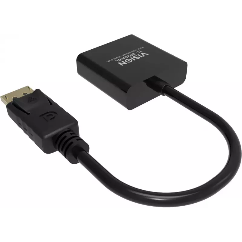 Videokaapeliadapteri DisplayPort VGA Vision TC-DPVGA/BL