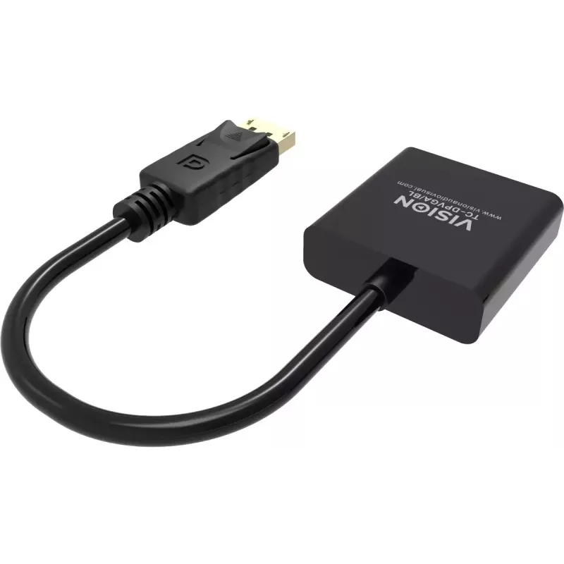 Videokaapeliadapteri DisplayPort VGA Vision TC-DPVGA/BL