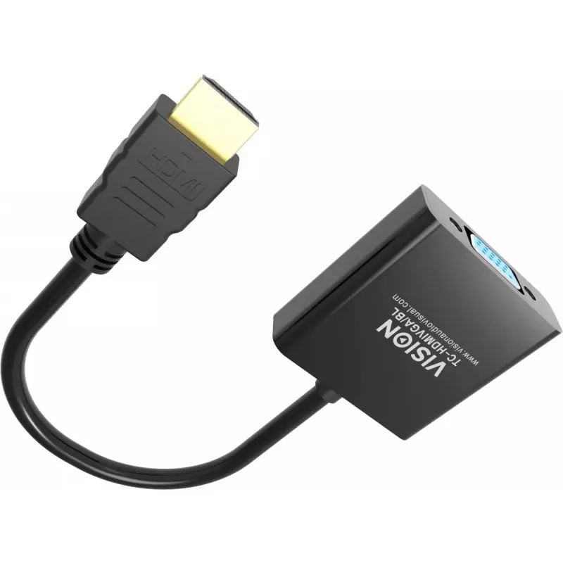 Videokaapeliadapteri Vision TC-HDMIVGA/BL