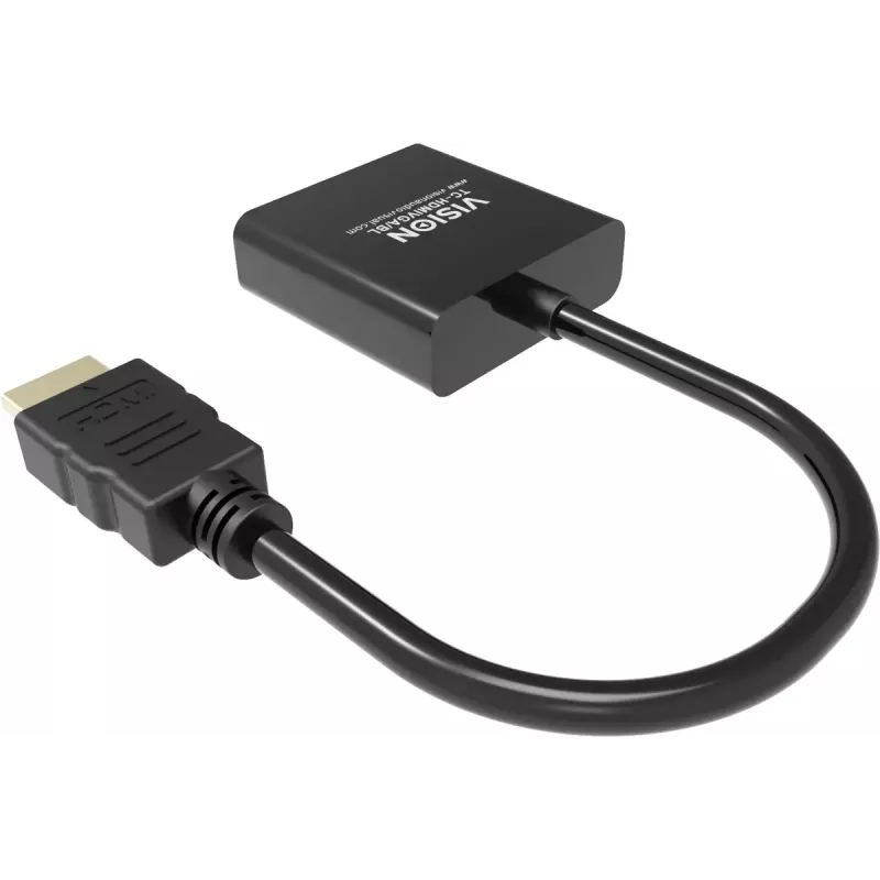 Videokaapeliadapteri Vision TC-HDMIVGA/BL