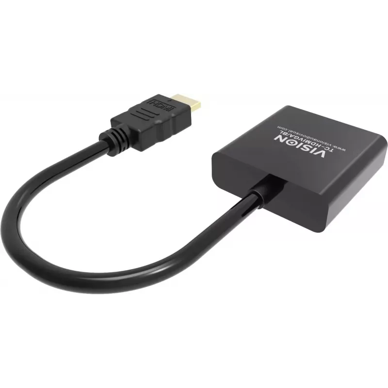 Videokaapeliadapteri Vision TC-HDMIVGA/BL