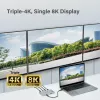 Edimax TD-405BP 5-in-1 Thunderbolt 4 -minitelakointiasema, 85 W