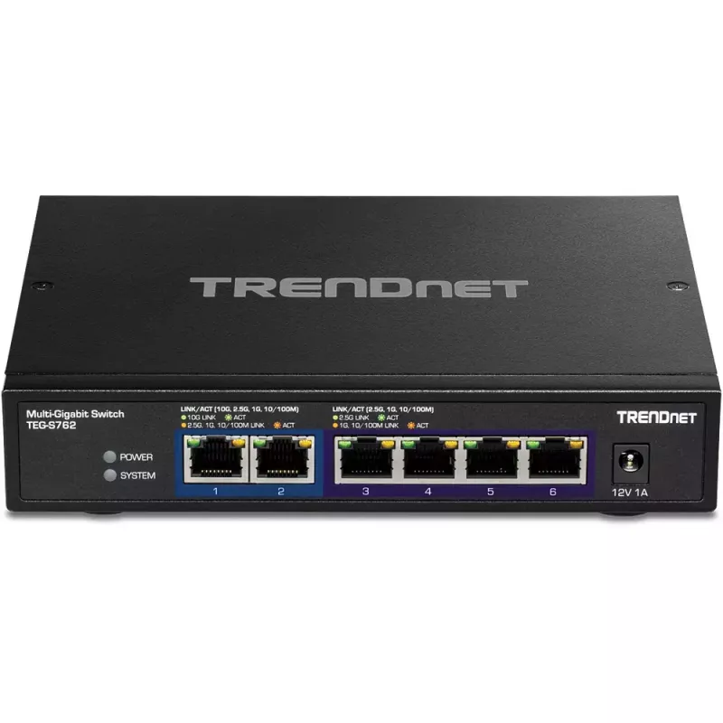 Verkkokytkin Trendnet TEG-S762 10G Ethernet 6 porttia 60 Gbit/s