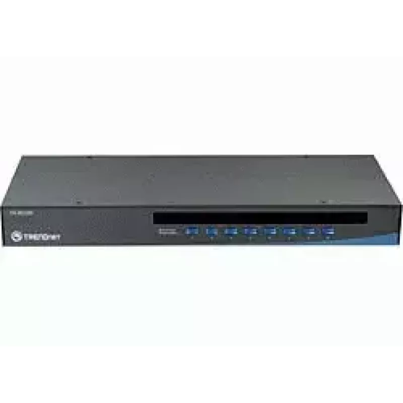 KVM-kytkin Trendnet TK-803R 8-porttinen USB/PS/2 rack-asennus, VGA, 2048x1536