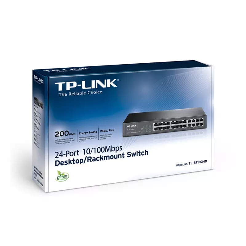 Kytkin TP-Link TL-SF1024D Fast Ethernet 10/100