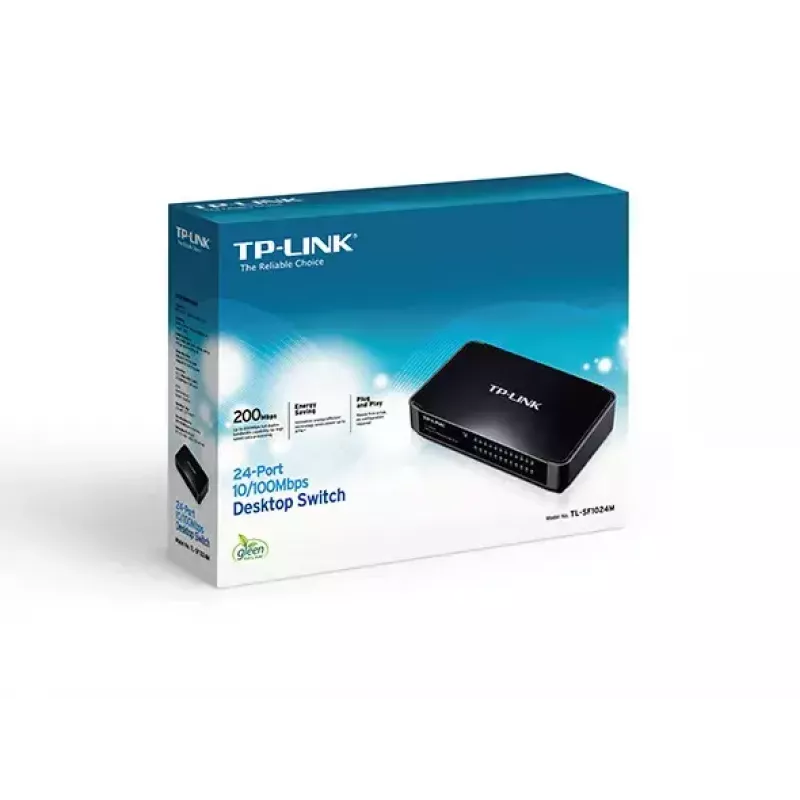 Verkkokytkin TP-Link 24-porttinen 10/100Mbit/s TL-SF1024M