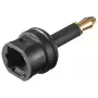 Microconnect TOSLINK-sovitin kaapelisovitin Toslink 3.5 Toslink mini musta