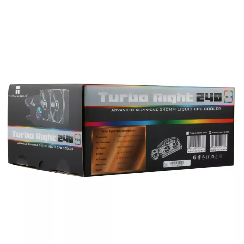 Yhdistelmänestekühler Thermalright Turbo Right 360C