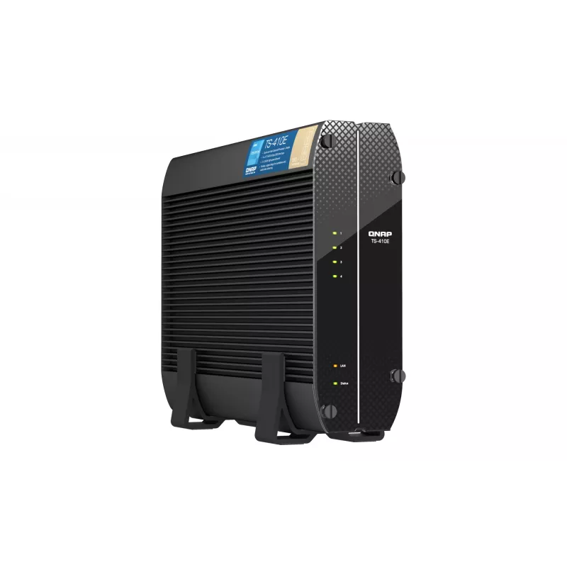 QNAP TS-410E NAS-tornikotelo Intel® Celeron® J6412 8 GB 0 TB QNAP QTS musta