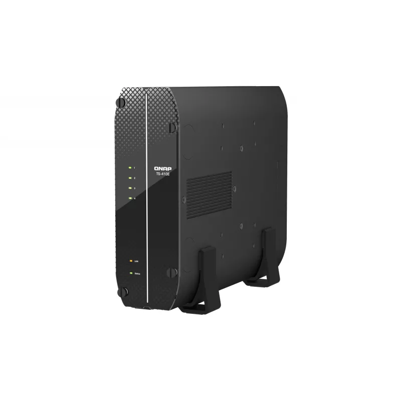 QNAP TS-410E NAS-tornikotelo Intel® Celeron® J6412 8 GB 0 TB QNAP QTS musta