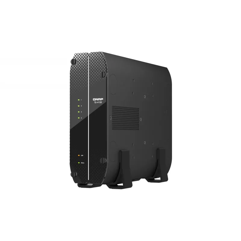 QNAP TS-410E NAS-tornikotelo Intel® Celeron® J6412 8 GB 0 TB QNAP QTS musta
