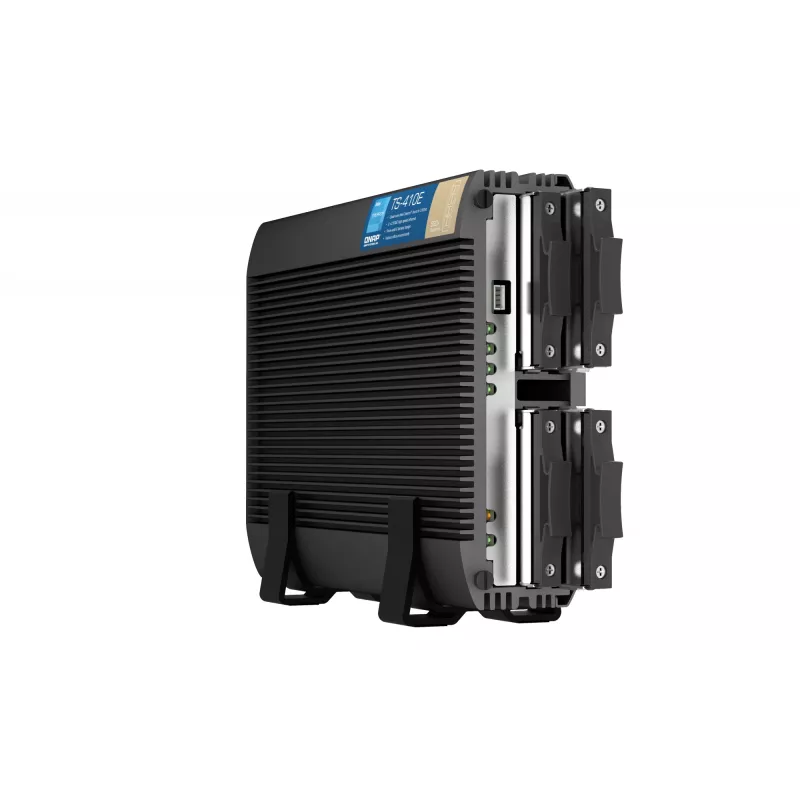 QNAP TS-410E NAS-tornikotelo Intel® Celeron® J6412 8 GB 0 TB QNAP QTS musta