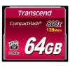 Flash-muisti Transcend 64 GB CompactFlash 800x TS64GCF800