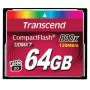 Flash-muisti Transcend 64 GB CompactFlash 800x TS64GCF800