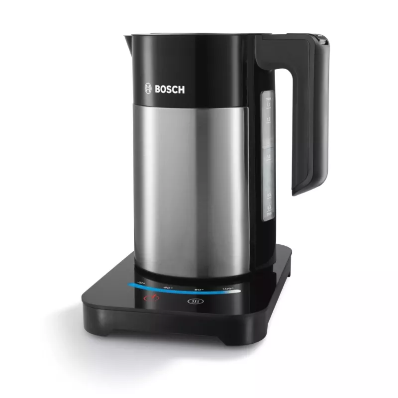 Bosch TWK7203 vedenkeitin 1,7 L 1850 W musta, ruostumaton teräs