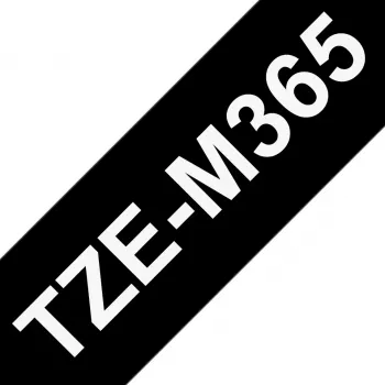 Brother TZE-M365 merkintänauha valkoinen mustalla