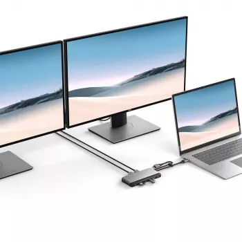 Telakointiasema ALOGIC 10-in-1 Dual USB-C Super Dock