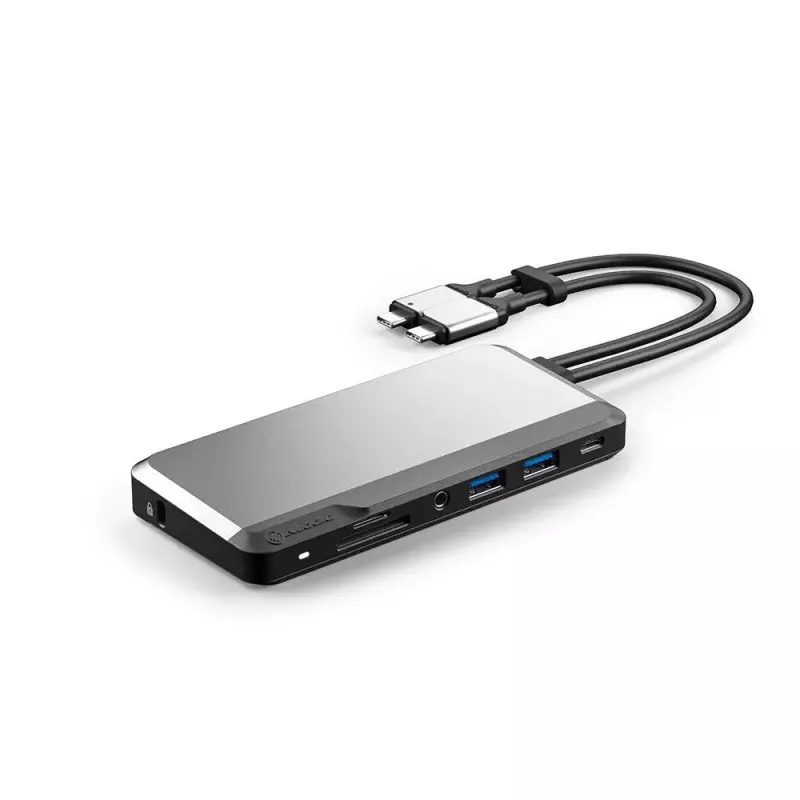 Telakointiasema ALOGIC 10-in-1 Dual USB-C Super Dock