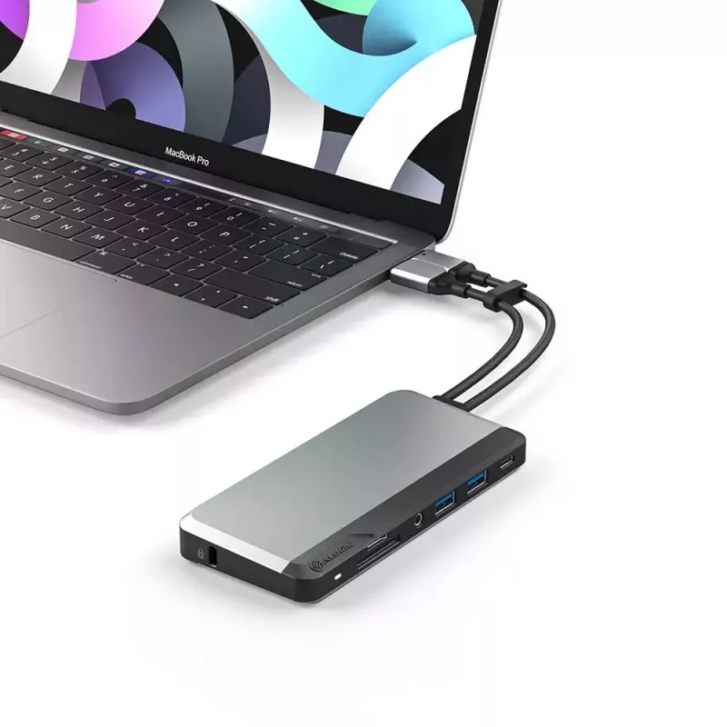 Telakointiasema ALOGIC 10-in-1 Dual USB-C Super Dock