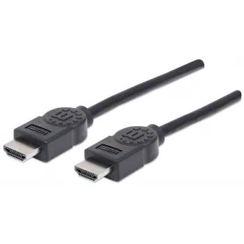 HDMI-kaapeli uros-uros Manhattan HDMM6 4K@30Hz 1,8 m musta
