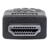 Manhattan 306119 HDMI-kaapeli, HDMI uros – HDMI uros, suojattu, 1,8 m, musta