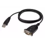 ATEN UC232AF USB Type-A RS-232 musta 1,2 m kaapeli
