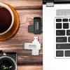ADATA UC310 USB-muistitikku 256 GB, USB-A 3.2 Gen 1, valkoinen