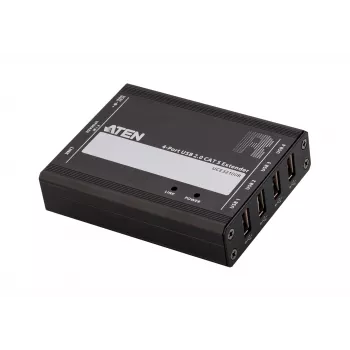 ATEN 4-porttinen USB 2.0 CAT 5 -jatko (jopa 100 m)