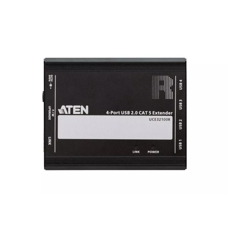 ATEN 4-porttinen USB 2.0 CAT 5 -jatko (jopa 100 m)