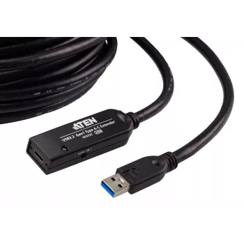 ATEN 20 M USB 3.2 Gen1 -jatkojohto USB A - USB C 5 Gbit/s