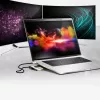 ATEN USB-C-moniporttiteli power pass-through -toiminnolla