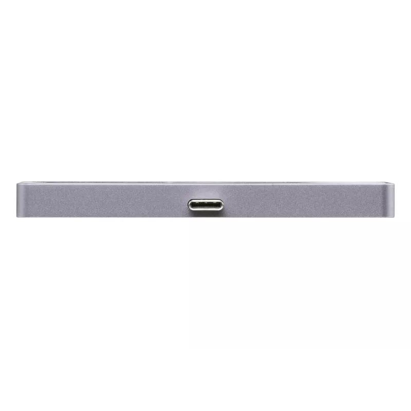 ATEN USB-C-matkatelakka virransyötöllä, universaali, USB Type-C, musta, hopea