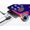 ATEN USB-C-matkatelakka virransyötöllä, universaali, USB Type-C, musta, hopea