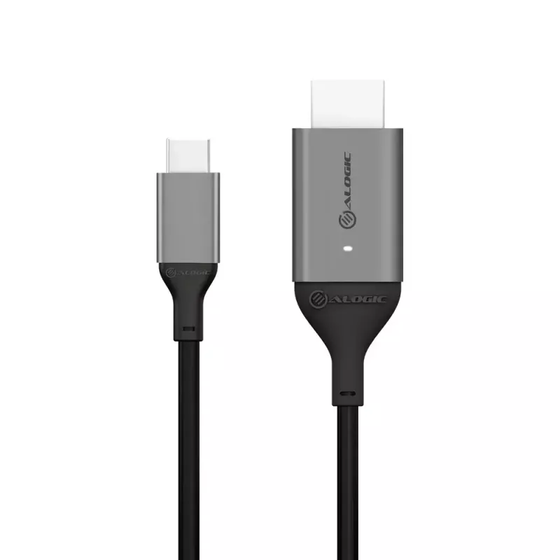 USB-C - HDMI-kaapeli ALOGIC ULCHD01-SGR 1m 4K 60Hz