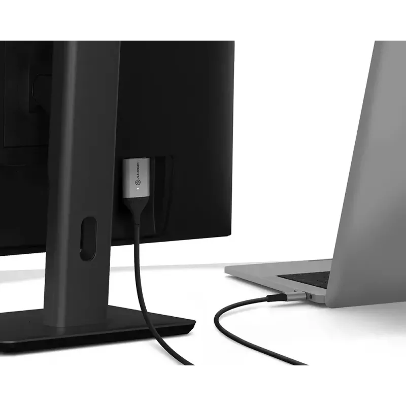 USB-C - HDMI-kaapeli ALOGIC ULCHD01-SGR 1m 4K 60Hz