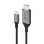 USB-C - HDMI-kaapeli ALOGIC ULCHD01-SGR 1m 4K 60Hz