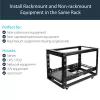 StarTech.com 3U kiinteät 19