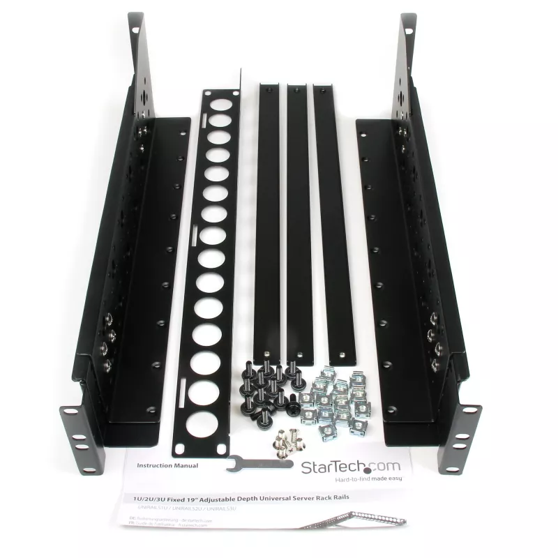 StarTech.com 3U kiinteät 19